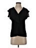 Kasper Black Short Sleeve Blouse Size S - photo 1