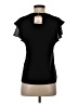 Kasper Black Short Sleeve Blouse Size S - photo 2
