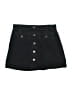 Crewcuts Solid Black Denim Skirt Size 12 - photo 1