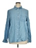 On 34th 100% Lyocell Blue Long Sleeve Button-Down Shirt Size XL - photo 1