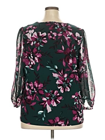 Kasper 3/4 Sleeve Blouse (view 2)