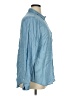 On 34th 100% Lyocell Blue Long Sleeve Button-Down Shirt Size XL - photo 4