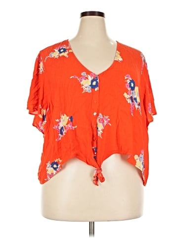 ModCloth Short Sleeve Blouse (view 1)