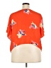 ModCloth Orange Short Sleeve Blouse Size 4X - photo 2