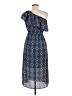 Allison Joy 100% Polyester Blue Casual Dress Size M - photo 2