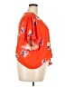 ModCloth Orange Short Sleeve Blouse Size 4X - photo 4