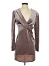 Lush Gray Casual Dress Size S - photo 1