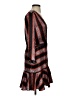 Veronica Beard 100% Silk Print Black Cocktail Dress Size 2 - photo 4