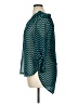 Roz & Ali 100% Polyester Chevron-herringbone Teal 3/4 Sleeve Blouse Size 1X - photo 5