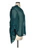 Roz & Ali 100% Polyester Chevron-herringbone Teal 3/4 Sleeve Blouse Size 1X - photo 4