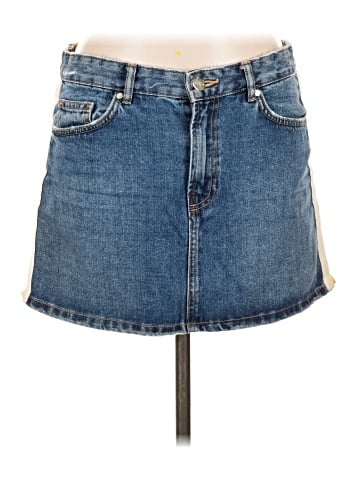 Zara TRF Denim Skirt (view 1)
