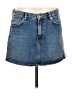 Zara TRF Blue Denim Skirt Size L - photo 1