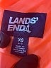 Lands' End 100% Nylon Solid Orange Snow Jacket Size 4 - 5 - photo 3
