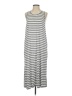 Joyspun Stripes Gray Casual Dress Size S - photo 1