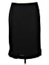 Jones Studio 100% Polyester Solid Black Formal Skirt Size 10 - photo 1