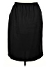 Briggs New York 100% Polyester Solid Black Formal Skirt Size 16 - photo 1