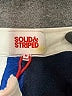 Solid & Striped Color Block Blue Athletic Shorts Size M - photo 3