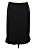 Jones Studio 100% Polyester Solid Black Formal Skirt Size 10 - photo 2