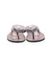Seeded Gray Flip Flops Size 6 - photo 2