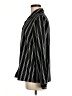 Unbranded 100% Polyester Stripes Black Long Sleeve Blouse Size M - photo 5