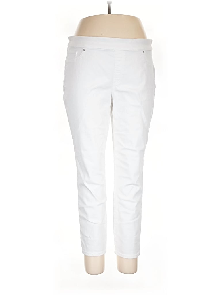 Pre-owned Chico's Jeggings In White