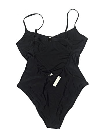 Madewell Madewell Second Wave Seamed One-Piece Swimsuit (view 2)