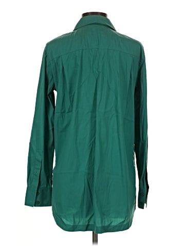 Lafayette 148 New York Long Sleeve Button-Down Shirt (view 2)