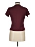 Ecru Burgundy Short Sleeve Top Size M (estimated) - photo 2