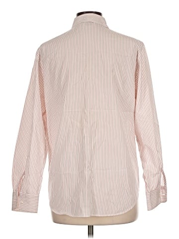 Ann Taylor LOFT Long Sleeve Button-Down Shirt (view 2)