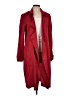 Bagatelle 100% Lyocell Red Burgundy Trenchcoat Size L - photo 1