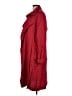 Bagatelle 100% Lyocell Red Burgundy Trenchcoat Size L - photo 5