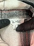 La Miel Plaid Silver Long Sleeve Button-Down Shirt Size M - photo 7