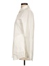 Theory Ivory Long Sleeve Button-Down Shirt Size L - photo 5