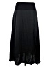 CAbi 100% Polyester Solid Black Formal Skirt Size M - photo 1