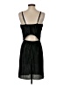 Stella & Jamie 100% Polyester Stripes Black Cocktail Dress Size XS - photo 2