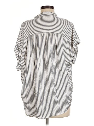 Madewell Central Shirt in Dalton Stripe (view 2)