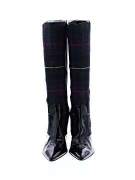 Dolce & Gabbana Plaid Knee High Boots (view 2)