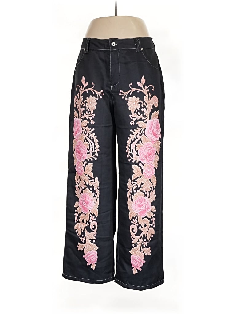 Pre-owned Unbranded Jeans In Black