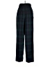 Casual Corner 100% Wool Plaid Blue Wool Pants Size 10 - photo 2