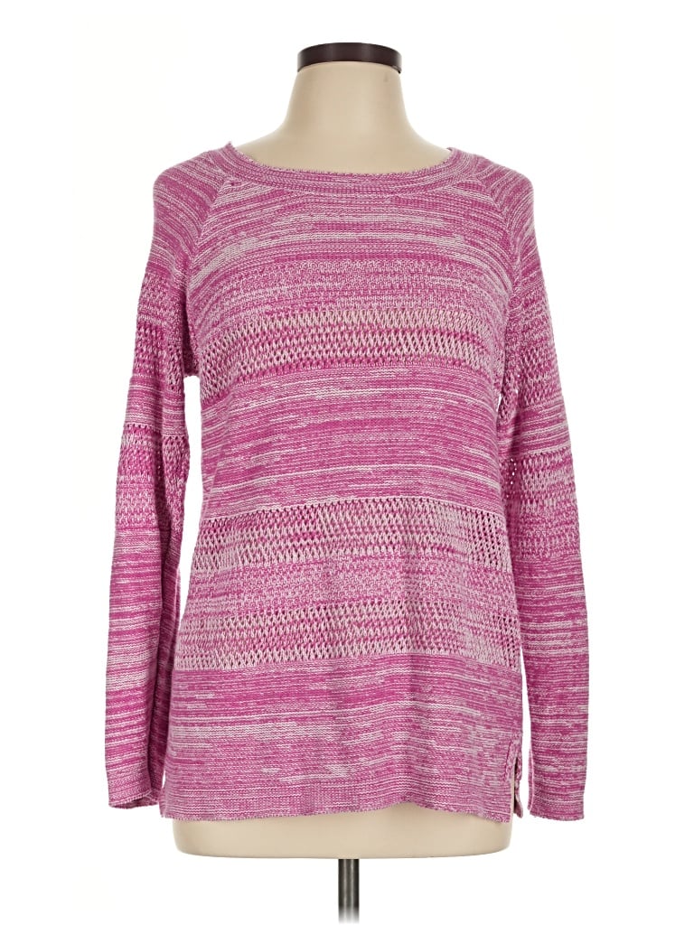 Pre-owned St. John's Bay Pullover Sweater In Pink