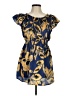 Assorted Brands Print Blue Cocktail Dress Size M - photo 1