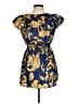 Assorted Brands Print Blue Cocktail Dress Size M - photo 2