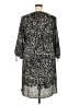 Evans 100% Polyester Animal Print Black Casual Dress Size 22 - photo 2