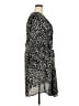 Evans 100% Polyester Animal Print Black Casual Dress Size 22 - photo 4