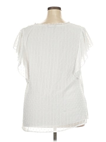 BLOOMCHIC Short Sleeve Blouse (view 2)