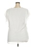 BLOOMCHIC 100% Polyester White Short Sleeve Blouse Size 18 - photo 2