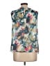 W118 by Walter Baker 100% Polyester Teal Sleeveless Blouse Size L - photo 2