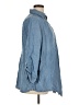 Soft Surroundings Blue 3/4 Sleeve Button-Down Shirt Size 1X - photo 4