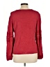Max Jeans Red Long Sleeve Blouse Size L - photo 2