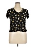No Boundaries Black Short Sleeve Top Size XL - photo 1